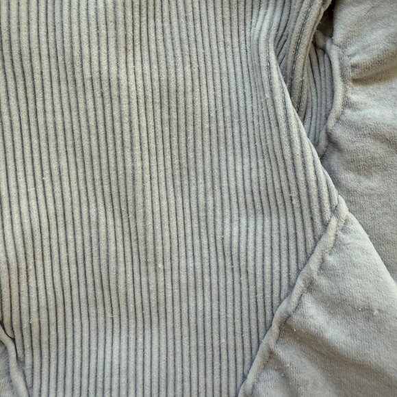 NEW - FREE PEOPLE MOVEMENT - Good Karma Long Tank - VINTAGE ICE GREY - Picture 3 of 5